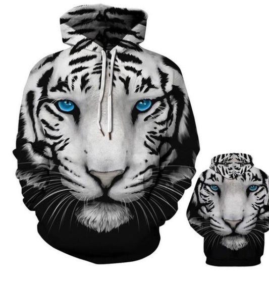 American Currency Fashion Printing 3D Casual Hooded Sweater